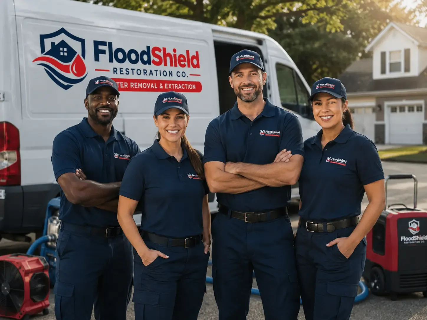 Flood Damage Restoration company in Bunker Hill, KS
